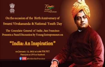 Panel Discussion by Young Entrepreneurs on “India: An Inspiration”